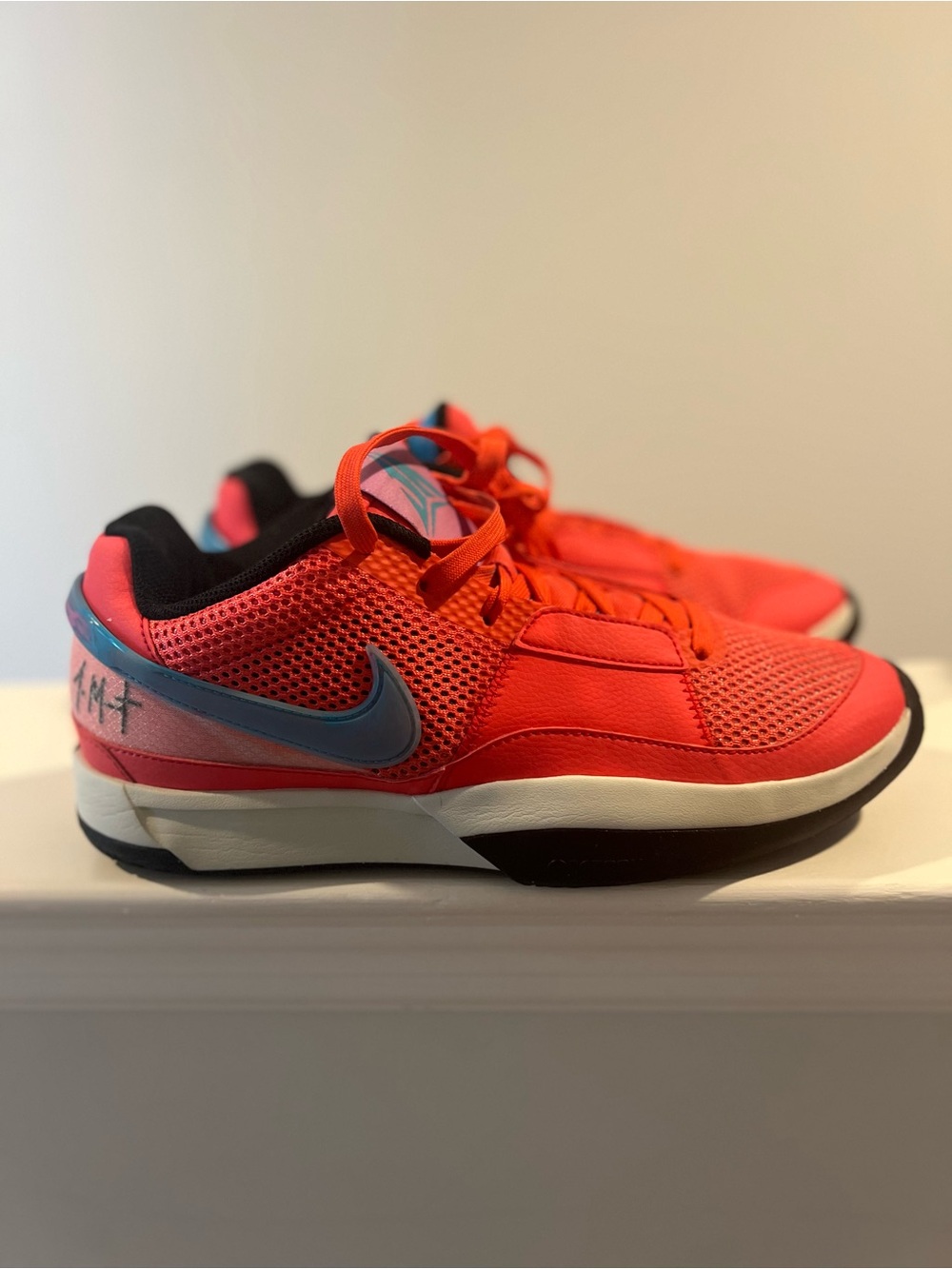 Nike Ja 1 Ember Blue Men’s Size 9.5 Basketball sneakers